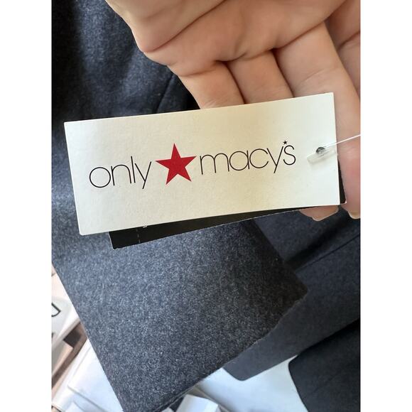 Inc International Concepts Pea Coat Womens Dark Gray Wool Blend Size XXL NWT - Picture 8 of 13